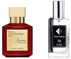 Nr751 kvepalai įkvėpti Kurkdjian - Baccarat Rouge 540 Extrait 104 ml EDP (UNISEX)