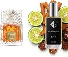 Nr807 kvepalai įkvėpti Lattafa Khamrah Equivalent 60 ml
