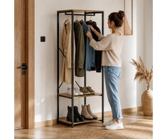 Pastatoma pakaba su lentynomis drabužiams ir batams ModernHome
