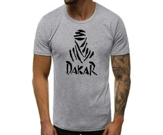 Pilki vyriški marškinėliai Dakar