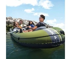 Pripučiama valtis skirta 4 žmonėms su siurbliu ir 2 irkliais INTEX 66334