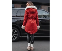 Raudona moteriška striukė Moly