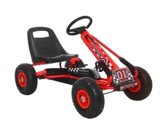 Raudonas kartingas vaikams A-15