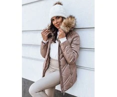 Rusva moteriška žieminė striukė Solar