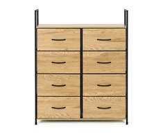 Spintelė su 8 audinio stalčiais 80 cm ModernHome