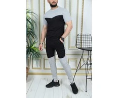 Sportinis komplektas pilka - juoda Karter