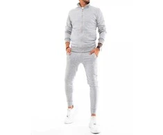 Šviesiai pilkos spalvos vyriškas sportinis komplektas Tuler