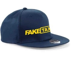 Tamsiai mėlyna FullCap kepurė FakeTaxi