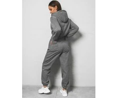 Tamsiai pilkas moteriškas džemperis Emi