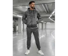 Tamsiai pilkas vyriškas komplektas Jake