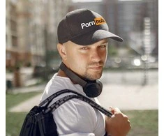 Unisex kepurė juoda Pornhub