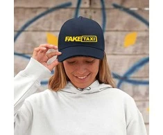 Unisex kepurė tamsiai mėlyna Faxe Taxi