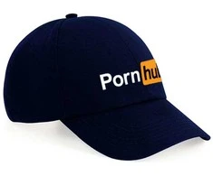 Unisex kepurė tamsiai mėlyna Pornhub