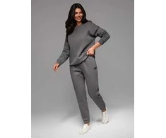 Unisex laisvalaikio kostiumas pilkos spalvos Couple