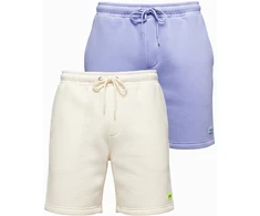 Unisex šortų rinkinys rusvos/šviesiai violetinės spalvos Level Up