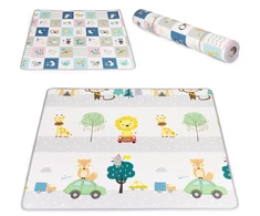 Žaidimų kilimėlis ECOTOYS iš EVA putos, 180x150 cm, abipusis
