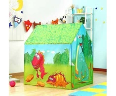 Vaikiška žaidimų palapinė Dinozaurų namai