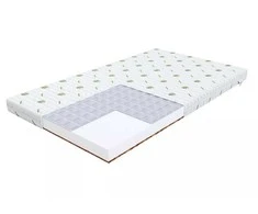 Vaikiškas grikių ir kokoso čiužinys su Aloe vera paviršiumi BABY COMFORT 80X180