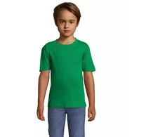 Vaikiški unisex tamsiai žali marškinėliai Kids