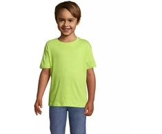 Vaikiški unisex žalios spalvos marškinėliai Kids