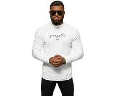 Vyriškas baltas megztinis Gangster