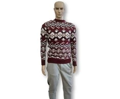 Vyriškas bordo megztinis Flake