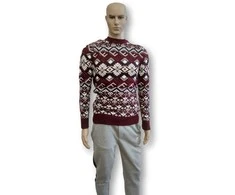 Vyriškas bordo megztinis Flake
