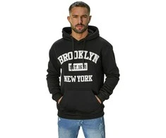 Vyriškas juodas džemperis Brooklyn