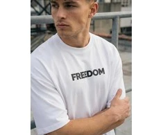 Vyriški balti marškinėliai Freedom