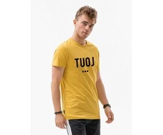 Vyriški geltoni marškinėliai TUOJ (juodas)