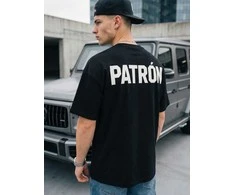 Vyriški juodi marškinėliai Patron
