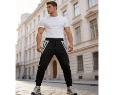 Vyriškos juodos kelnės Doni