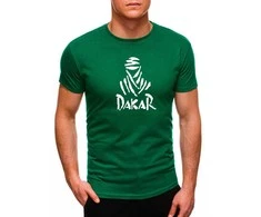 Žali vyriški marškinėliai Dakar