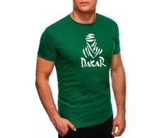 Žali vyriški marškinėliai Dakar