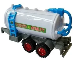 Lean Toys Ūkininko transporto priemonių rinkinys – traktorius su priedais