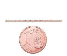 Auksinė grandinėlė Singapore 1 mm , briaunų apdirbimas deimantu - 0.83 g. - 1 mm. - 45