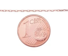Auksinė grandinėlė Anchor 1.2 mm , briaunų apdirbimas deimantu - 1.4 g. - 40 - 1.2 mm.