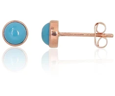 Auksiniai auskarai –pusetai - 5 mm. - 0.51 g.