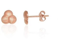 Auksiniai auskarai –pusetai - 6 mm. - 0.45 g.