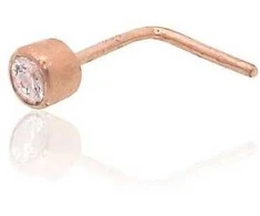 Auksinių auskarų vėrimas - 0.1 g. - 6.5 mm.