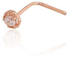 Auksinių auskarų vėrimas - 3 mm. - 0.12 g.