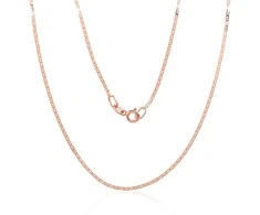 Auksinė grandinėlė Marina 1.1 mm , briaunų apdirbimas deimantu - 1.11 g. - 40 - 1.1 mm.