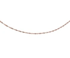 Auksinė grandinėlė Singapore 1.5 mm , briaunų apdirbimas deimantu - 1.77 g. - 45 - 1.5 mm.