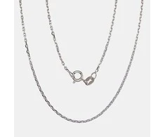 Sidabrinė grandinėlė Anchor 1.2 mm , briaunų apdirbimas deimantu - 45 - 1.2 mm. - 2.8 g.