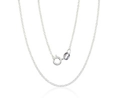 Sidabrinė grandinėlė Anchor round 1 mm - 1.2 g. - 1 mm. - 40