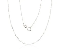 Sidabrinė grandinėlė Anchor 1 mm , briaunų apdirbimas deimantu - 1.4 g. - 1 mm. - 40