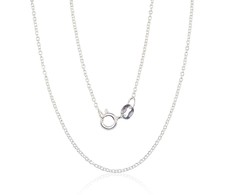 Sidabrinė grandinėlė Anchor round 1 mm - 1.2 g. - 1 mm. - 42