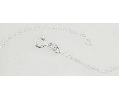Sidabrinė grandinėlė Anchor round 1,1 mm - 2.2 g. - 45 - 1,1 mm.