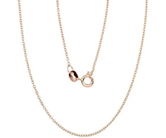 Sidabrinė grandinėlė Anchor round 1 mm - 1.5 g. - 1 mm. - 50
