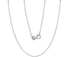 Sidabrinė grandinėlė Anchor 1 mm ,briaunų apdirbimas deimantu - 1.7 g. - 1 mm. - 50